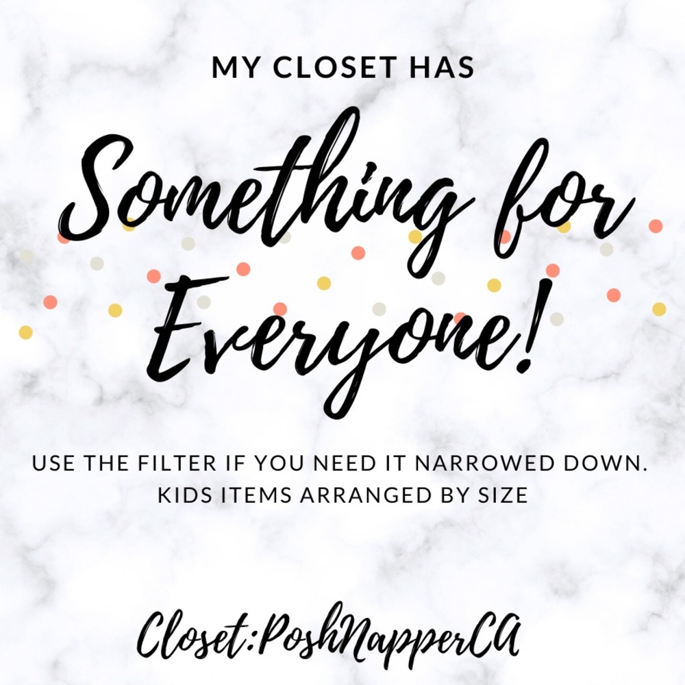 My closet has something for everyone!